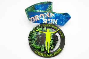 Virtuell Run Medaille Corona